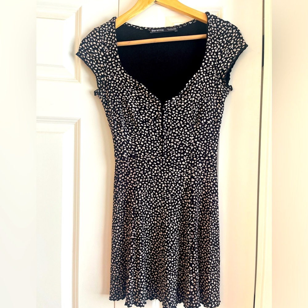 Bershka Flower Sun Dress